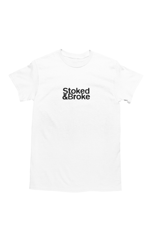 Stoked & Broke - Logo Tee Shirt