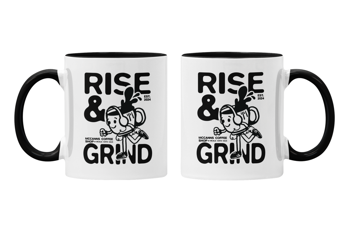 Meals with Max - Rise & Grind Mug