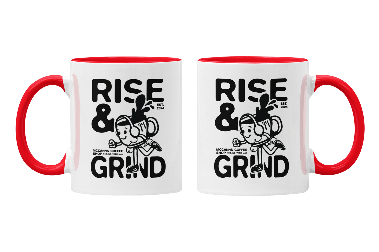 Meals with Max - Rise & Grind Mug