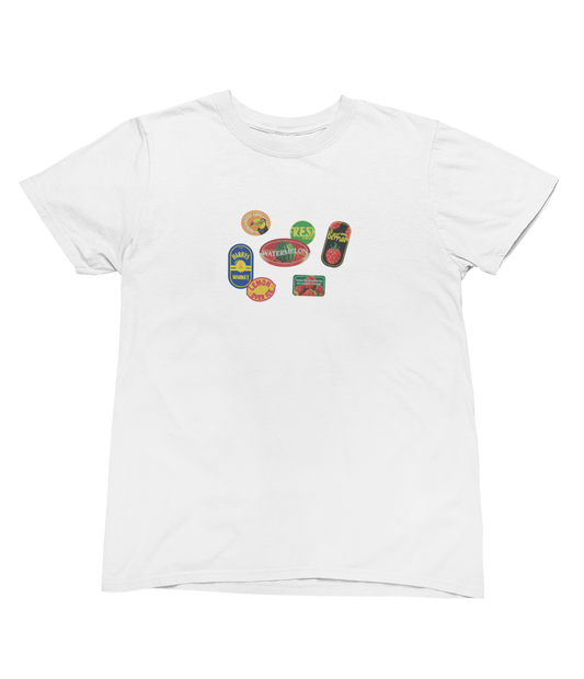 Harry Styles - Fruit Market Sticker Tee Shirt