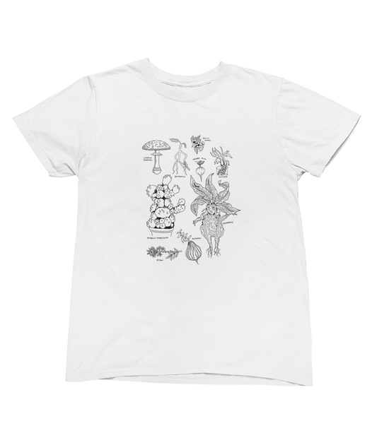 Harry Potter - Herbology Illustrated Tee Shirt