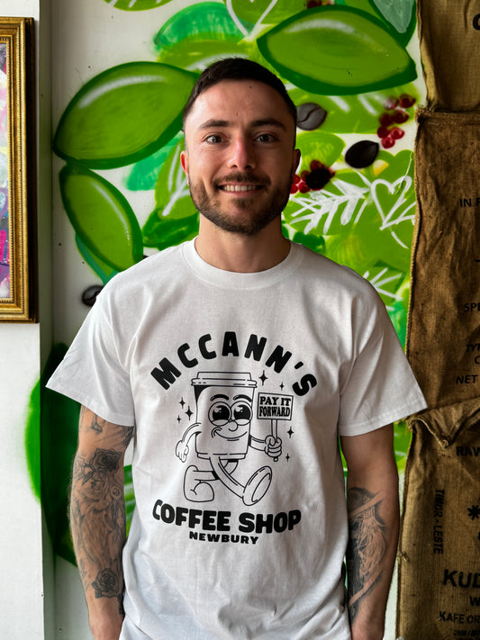 MEALS WITH MAX MERCH - MCCANN'S FRONT LOGO TEE