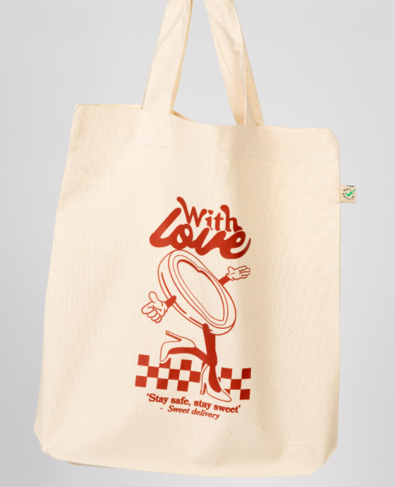 SWEET DELIVERY MERCH - WITH LOVE TOTE