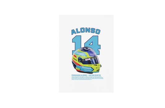 Fernando Alonso Print