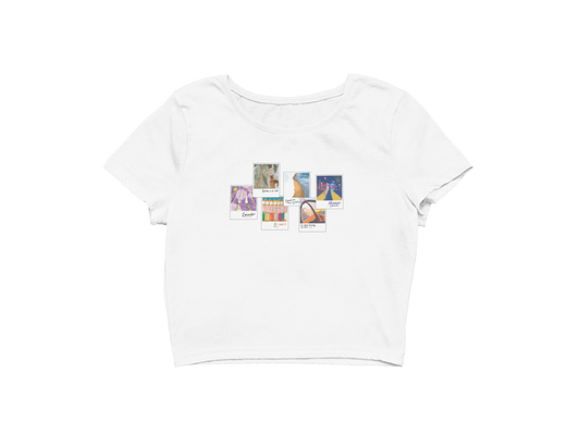 Taylor Swift - Midnights Cropped Tee Shirt