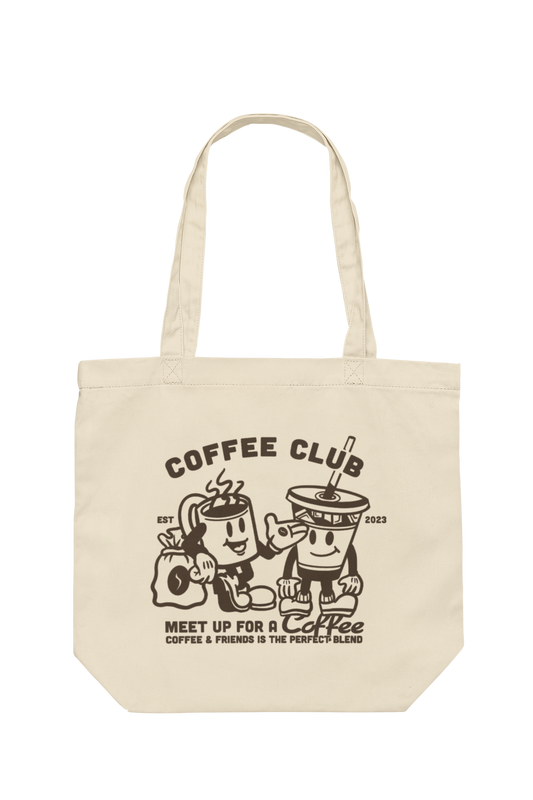 Good Hearts Club - Coffee Club Graphic Tote Bag